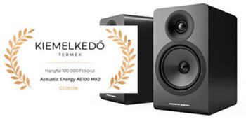 רמקולים מדפיים AE100.2 למוזיקה לבית ולמשרד