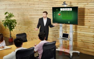 מעמד רצפתי שחור כפול 1800B