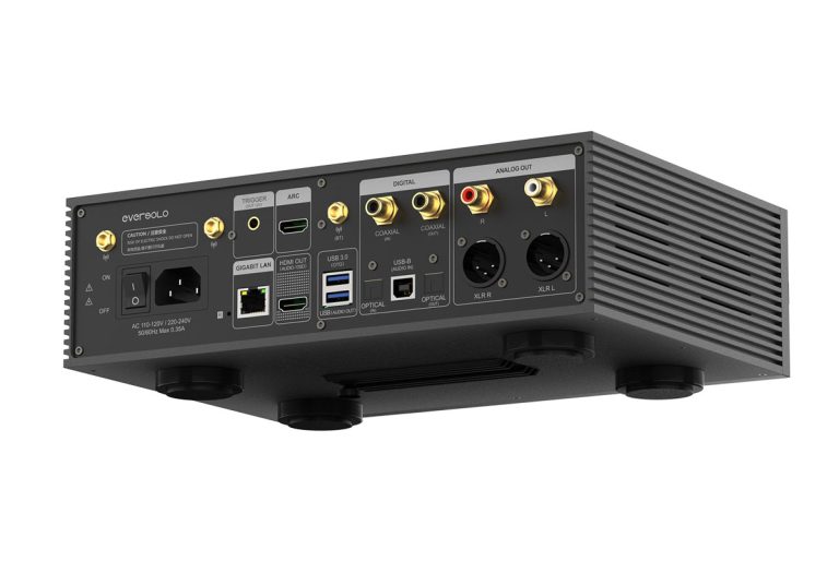 נגן מוזיקה/סטרימר Eversolo DMP-A6 master Gen 2 חיבורים וכניסות